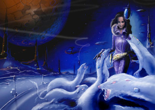 Illustration for article titled Cordwainer Smith concept art